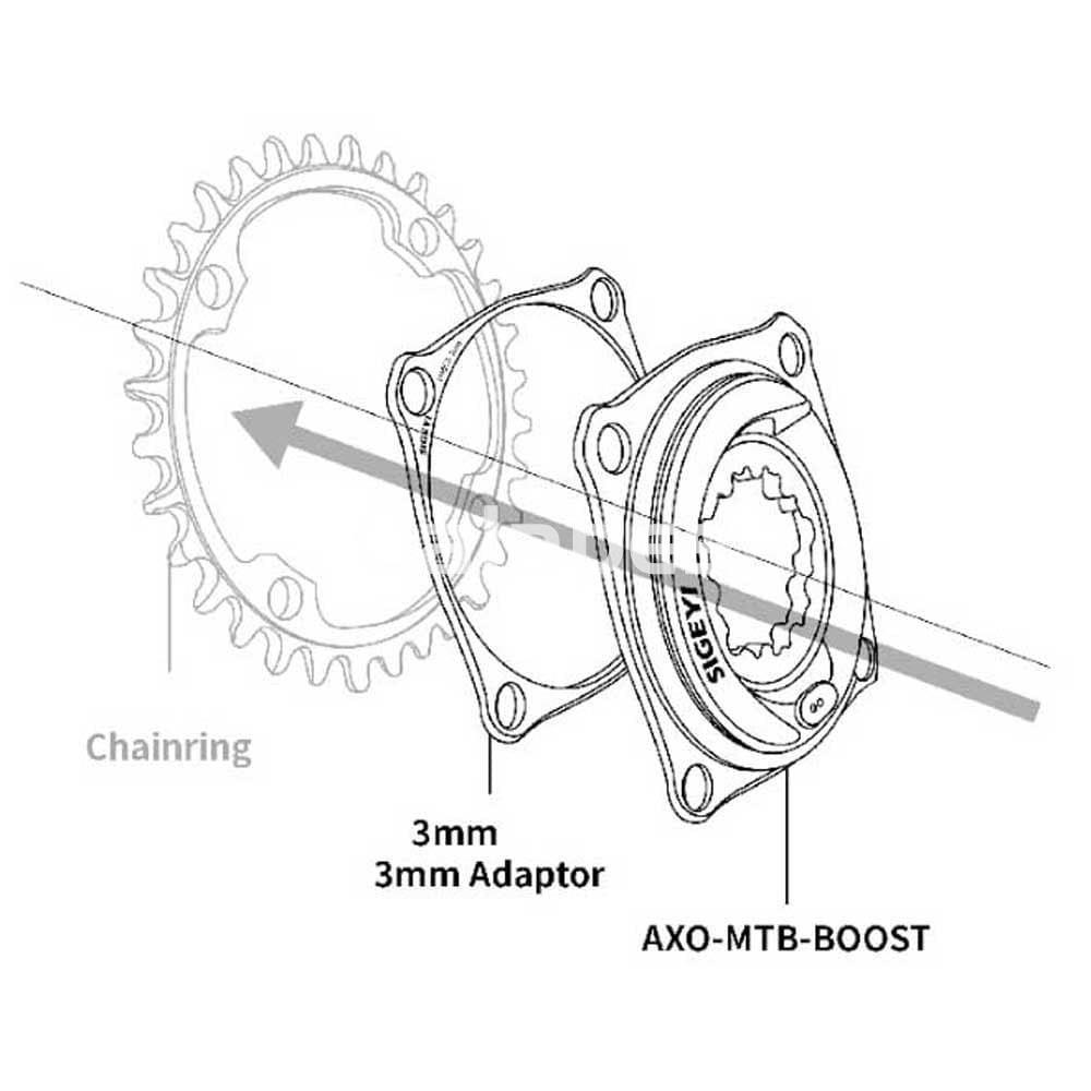 Adaptador SIGEYI para AXO Potenciómetro NON BOOST - Imagen 2