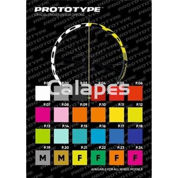 Adhesivos Prototype personalizados para ruedas - Imagen 1