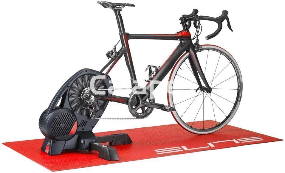 Alfombrilla de bicicleta para bicicleta Peloton o pisada, alfombra  COOLWUFAN de protección para ejercicio de ejercicios gruesos para cinta de  correr y