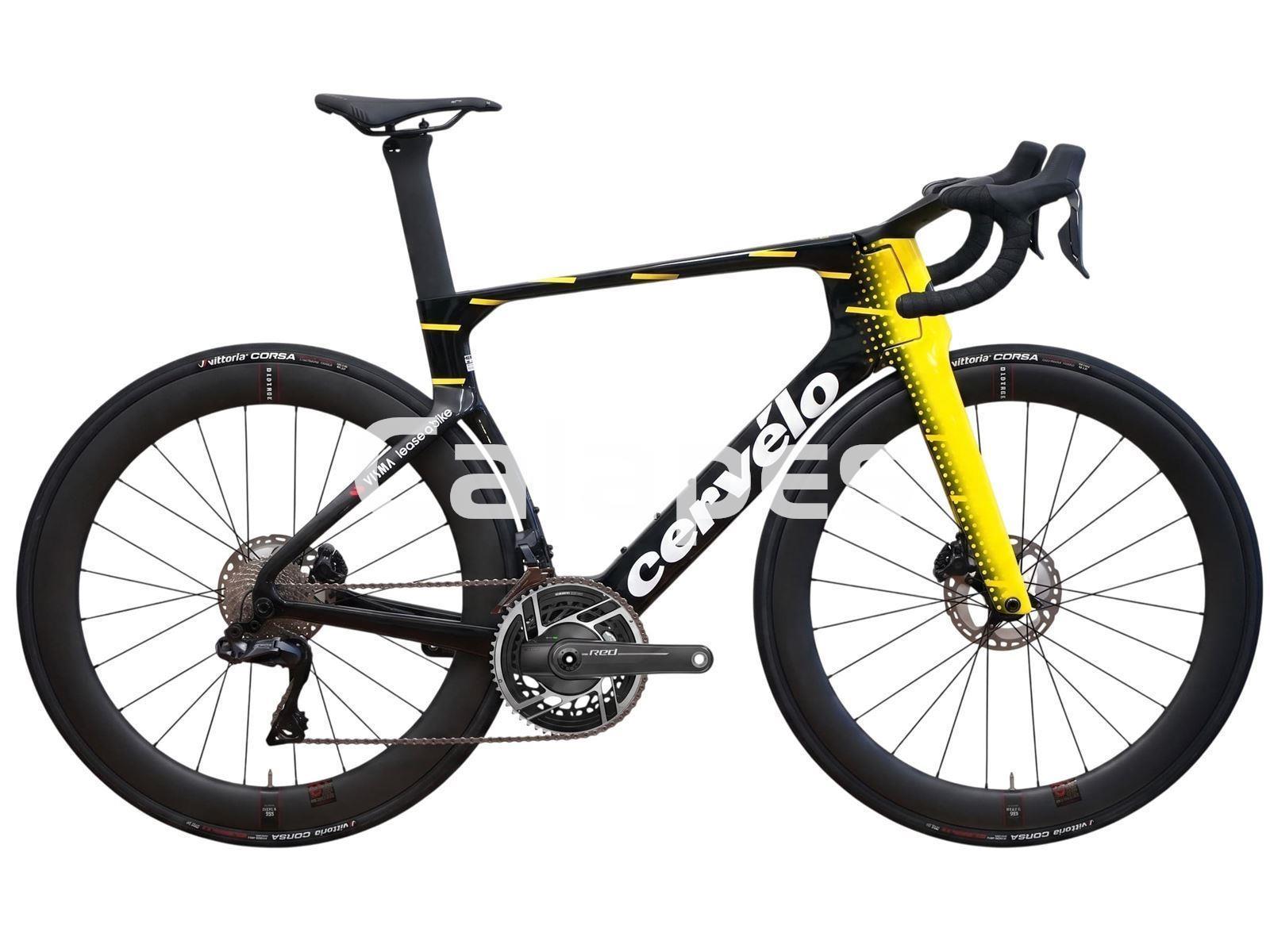 Bicicleta Cervélo S5 Team Visma Lease a Bike SRAM Red AXS E1 12v Potenciómetro - Imagen 1
