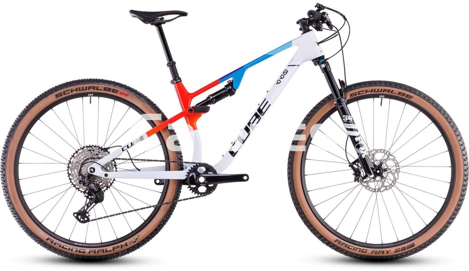 Bicicleta MTB Doble Cube AMS ZERO99 C:68X Race 29 Teamline Shimano XT 12v - Imagen 1