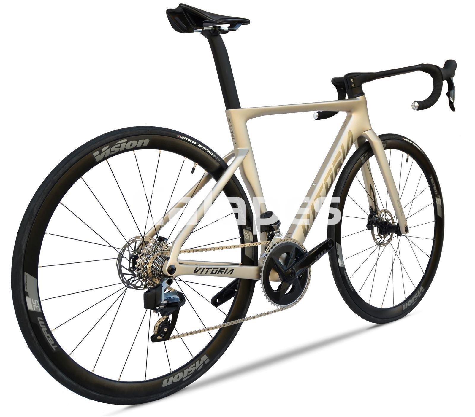 Bicicleta Vitoria Ultimate Art Disc SRAM Rival AXS 12v Miche Reflex DX - Imagen 2