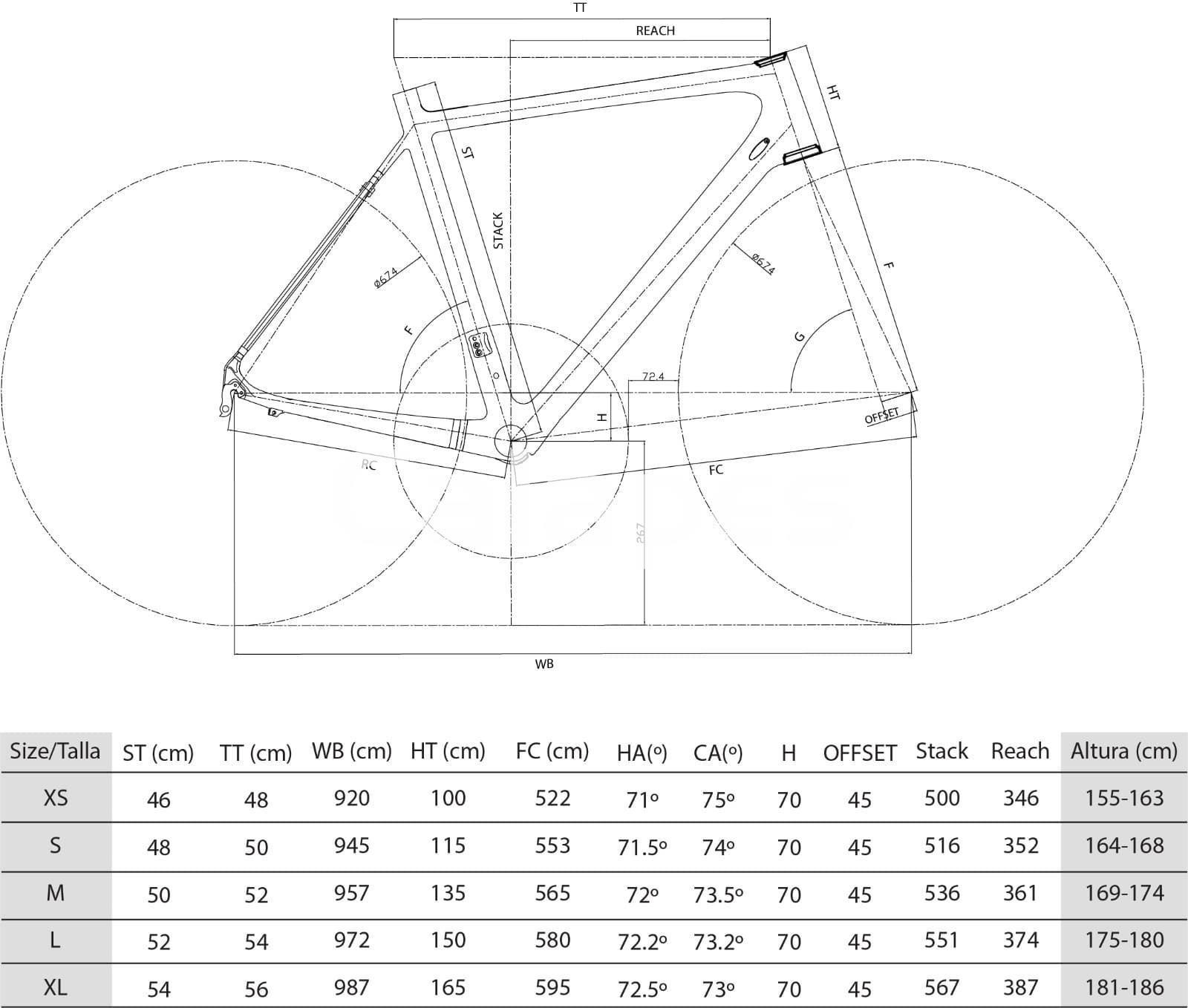 Bicicleta Vitoria Velo SL 02 Shimano Ultegra R8000 11v + Vision Team 30 - Imagen 4