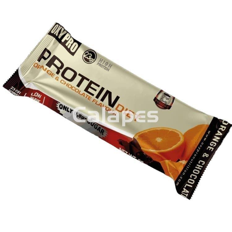 Caja de 12 barritas Protéicas Oxypro Nutrition sabor Chocolate / Naranja - Imagen 1