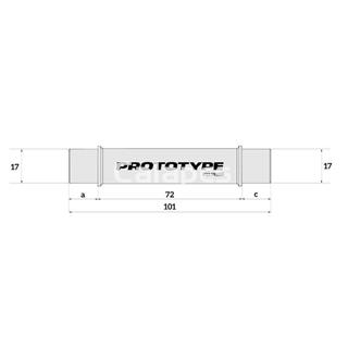 Eje PROTOTYPE Núcleo F – 110 (17 x 101 x 72) – EVO 4 - Imagen 1