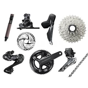 Grupo completo Shimano Ultegra Di2 R8100 Disc 2x12 - Imagen 1