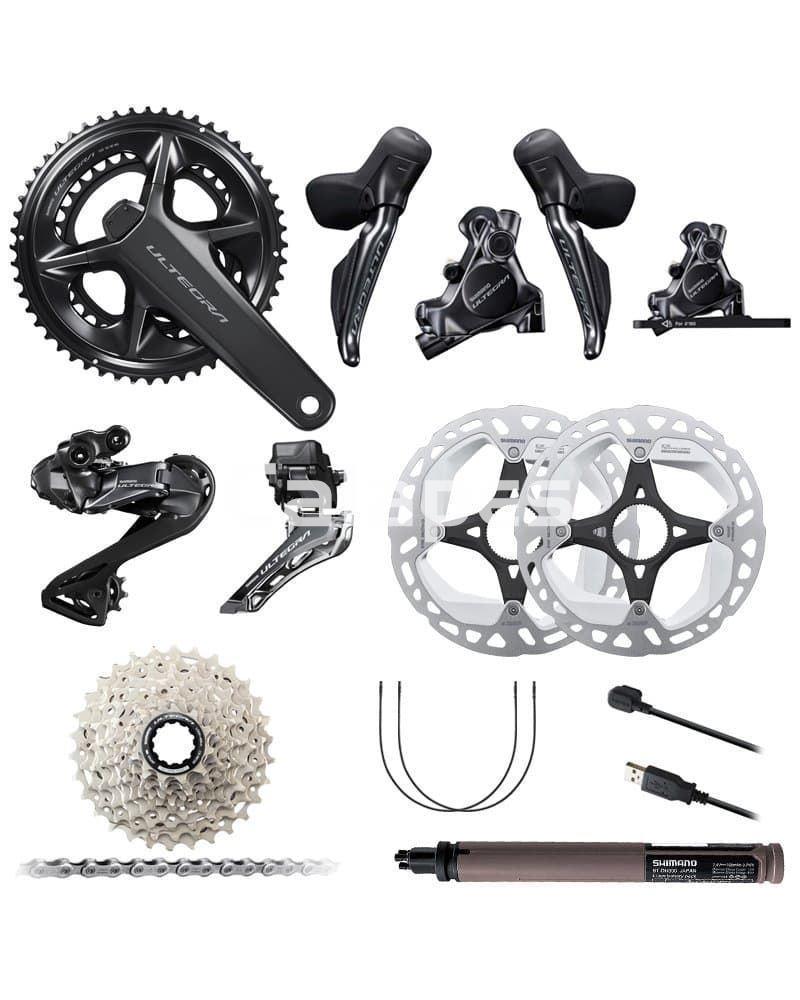 Grupo completo Shimano Ultegra Di2 R8100-P Disc 2x12 - Imagen 1