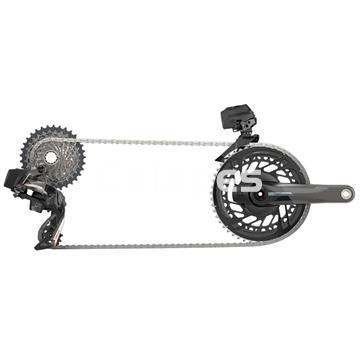 Grupo completo SRAM Force D2 Disc Quarq eTap AXS 2x12v - Imagen 1