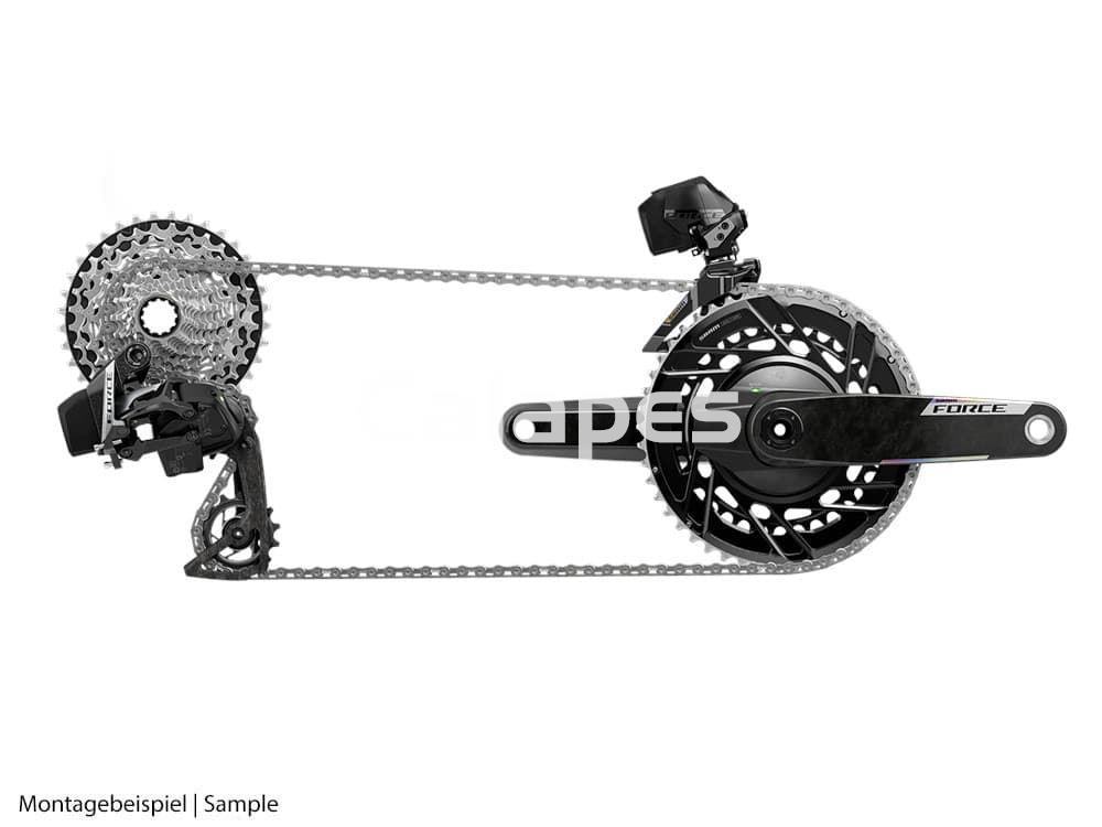 Grupo completo SRAM Force E1 Disc Quarq eTap AXS 2x12v - Imagen 1