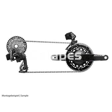 Grupo completo SRAM Force E1 Disc Quarq eTap AXS 2x12v - Imagen 1