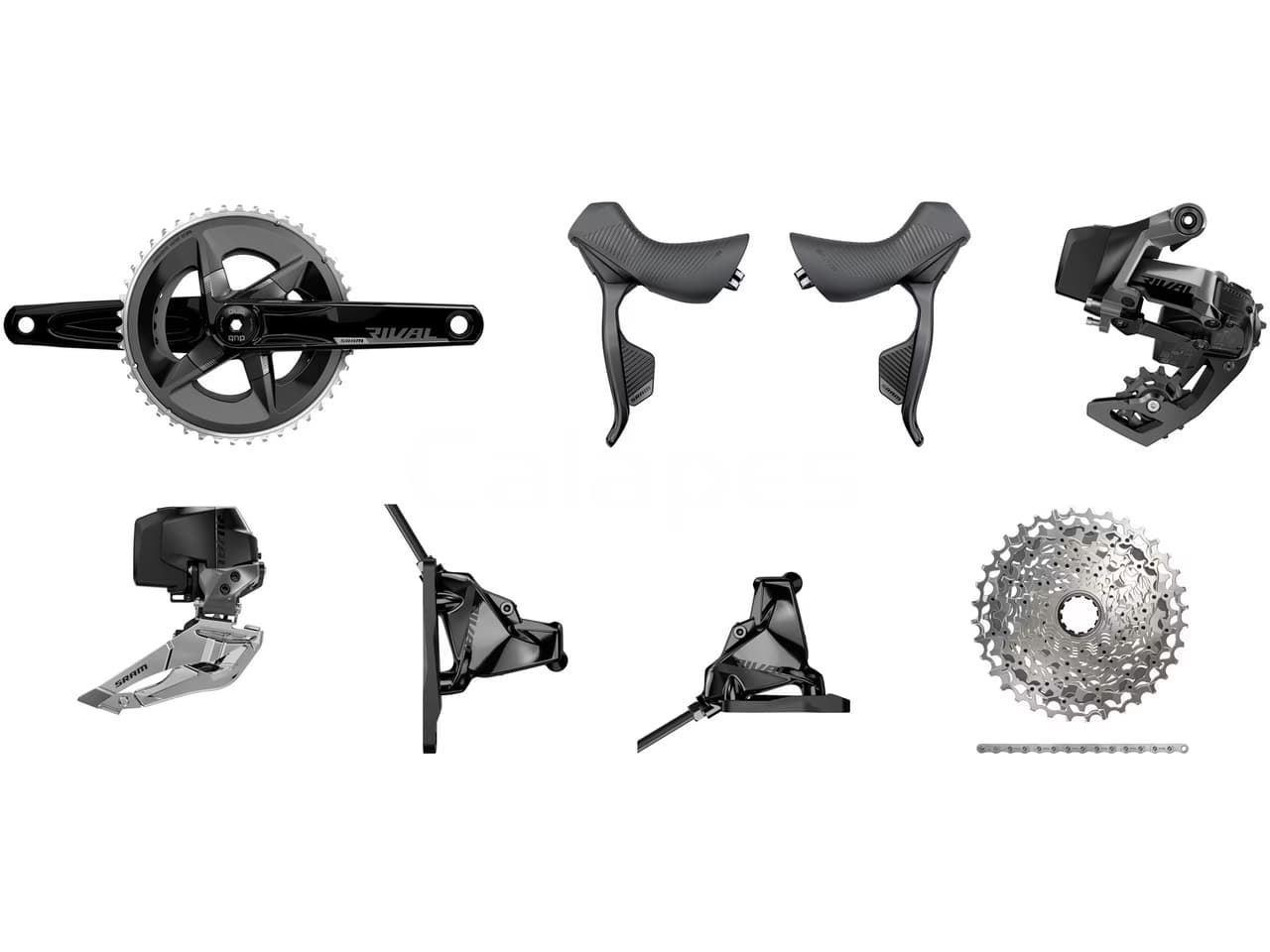 Grupo completo SRAM Rival eTap AXS HRD FM 2x12v - Imagen 1