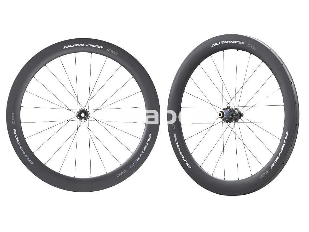 Juego de ruedas Shimano Dura-Ace C60 Disc Tubeless Ready WH-R9270-C60-TL - Imagen 1