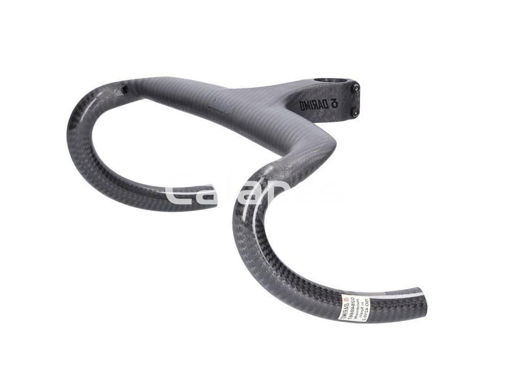 Manillar Darimo Nexum Drag Carbon, 400 x 110 mm, flare -6º, 3K mate - Imagen 1