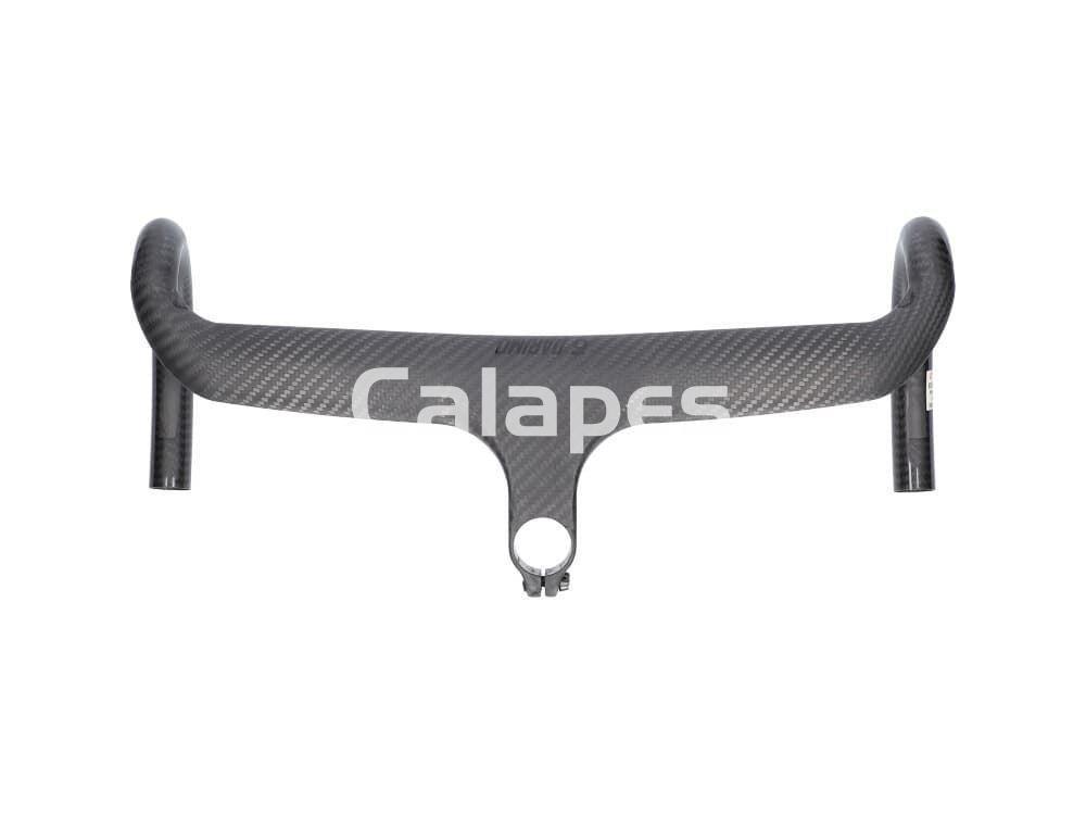 Manillar Darimo Nexum Drag Carbon, 400 x 110 mm, flare -6º, 3K mate - Imagen 2
