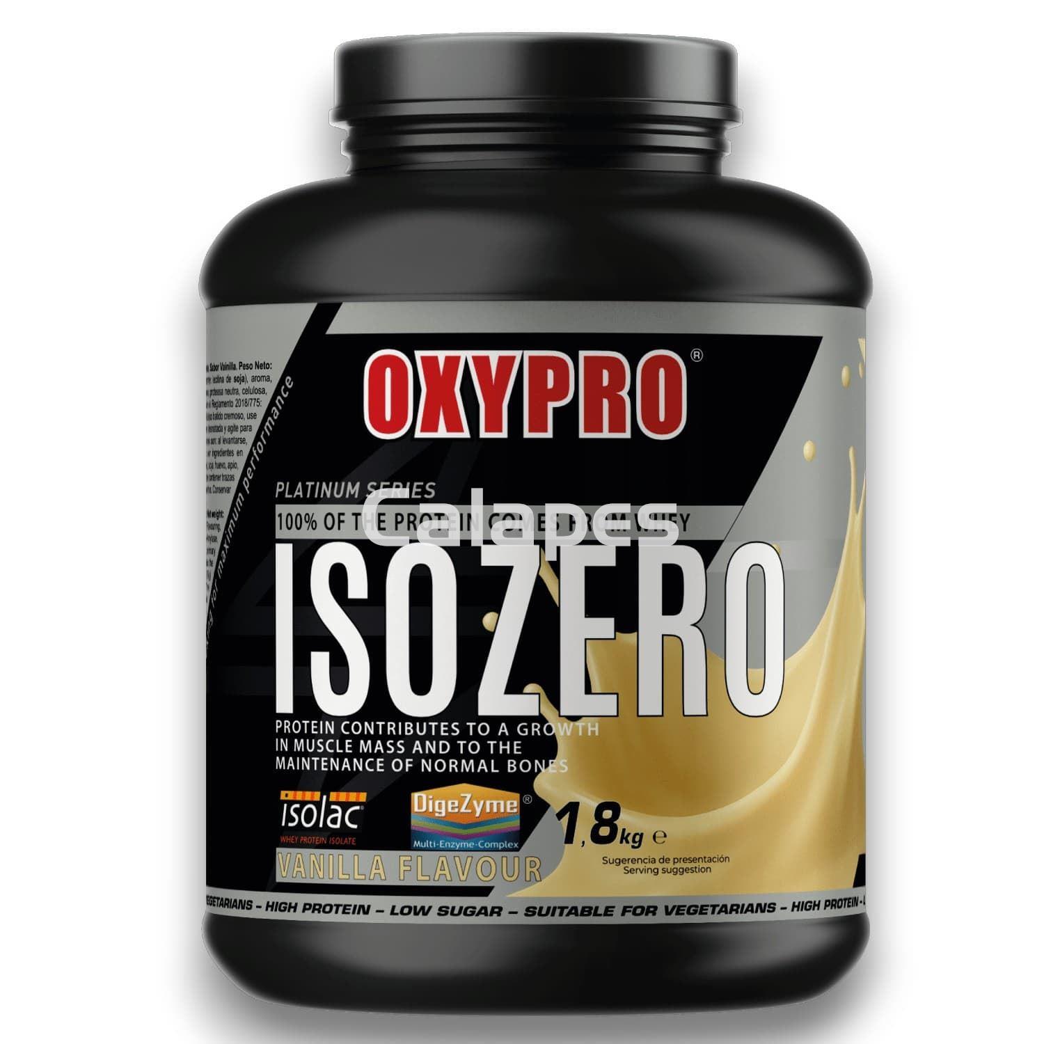Oxypro Advanced ISOZERO ISOLAC Platinum Series con DigeZyme 1,8kg Vainilla - Imagen 1