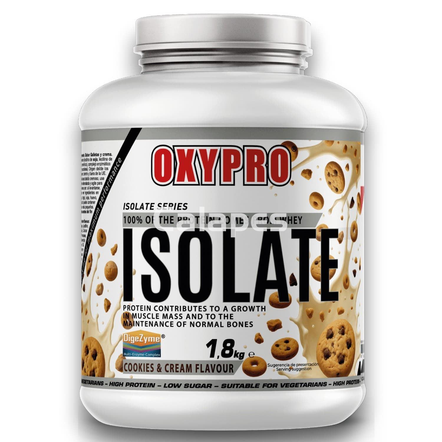 Oxypro ISOLATE con DigeZyme 1,8kg Cookies & Cream - Imagen 1