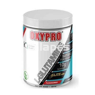 Oxypro L-Glutamina (Kyowa Quality) 500gr sabor limonada de frambuesa - Imagen 1