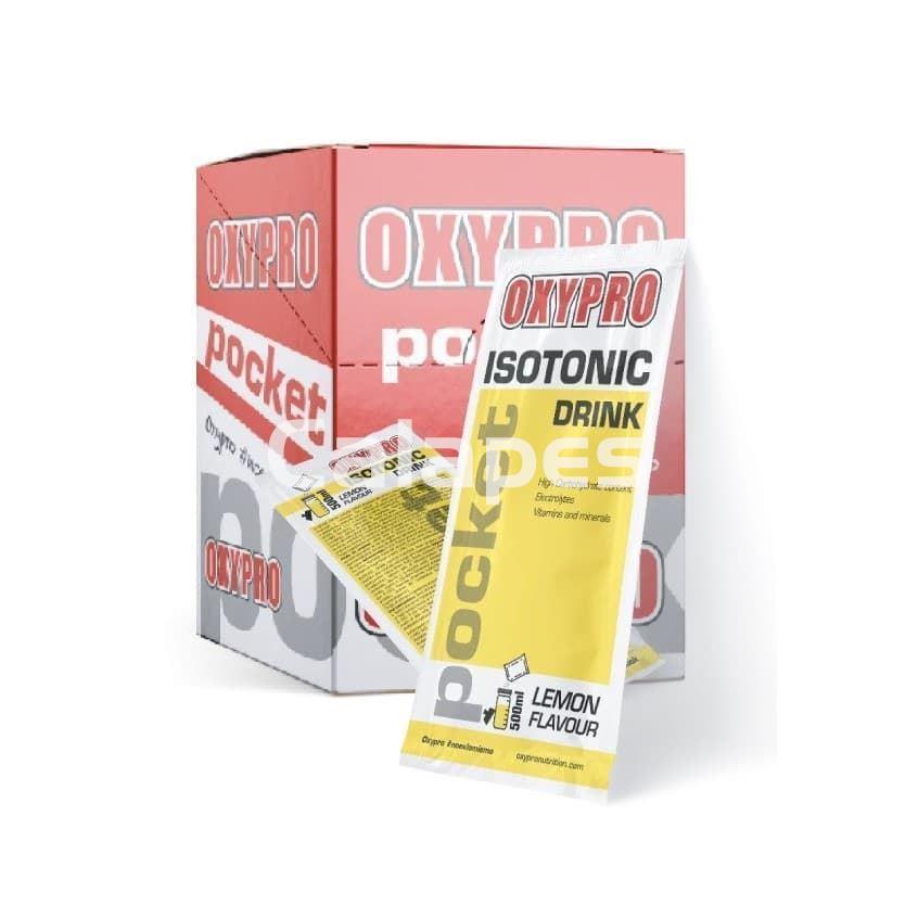 Oxypro Monodosis Isotonic Drink pocket limón (20 sobres) - Imagen 1