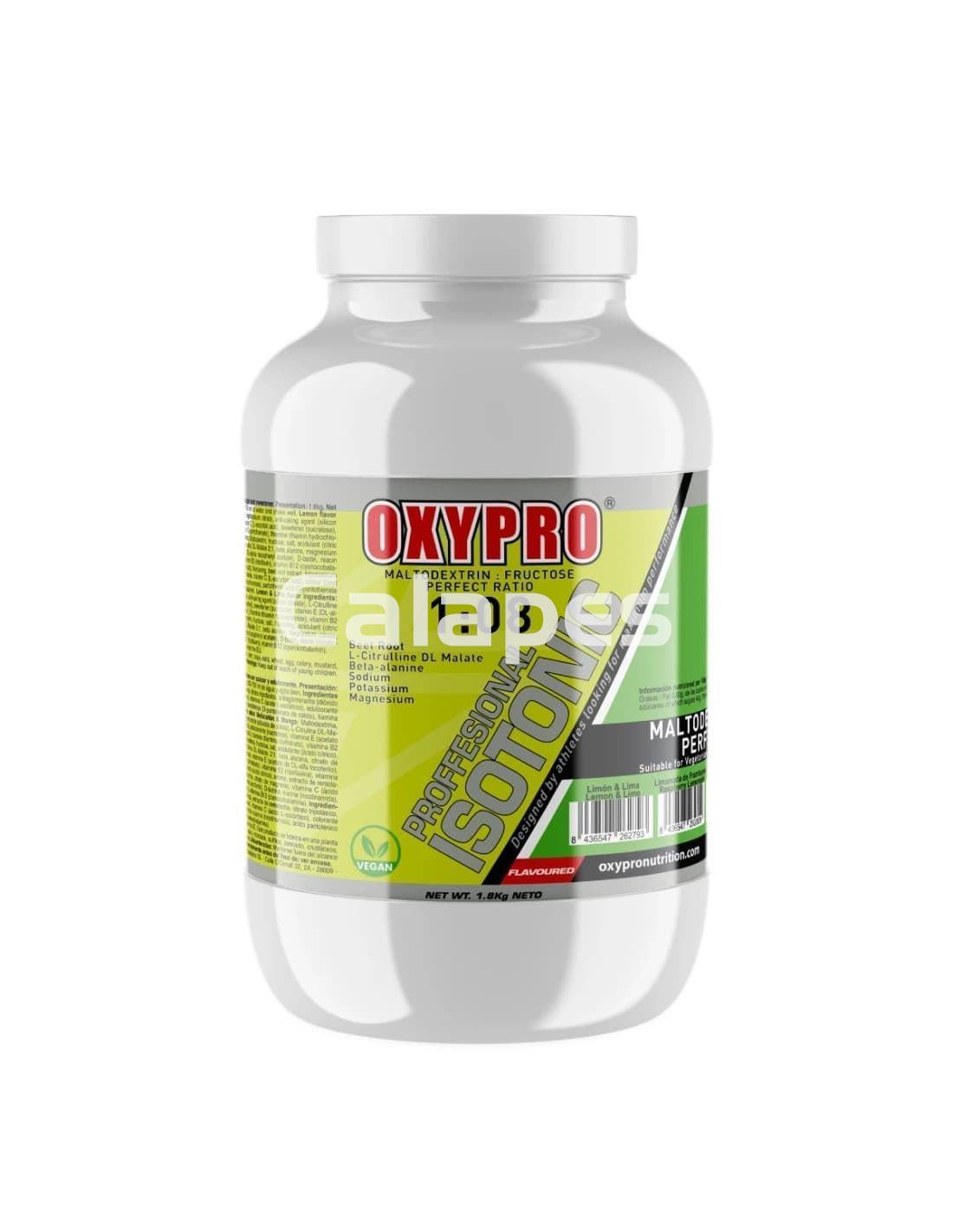 Oxypro Professional Isotonic 1:08 (Maltodextrina - fructosa) - 1,8kg - Peach & Mango - Imagen 1