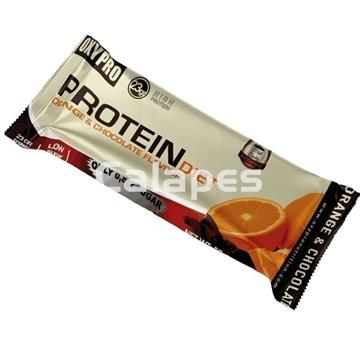 Oxypro Protein Bar Chocolate-Naranja (12 unidades) - Imagen 1