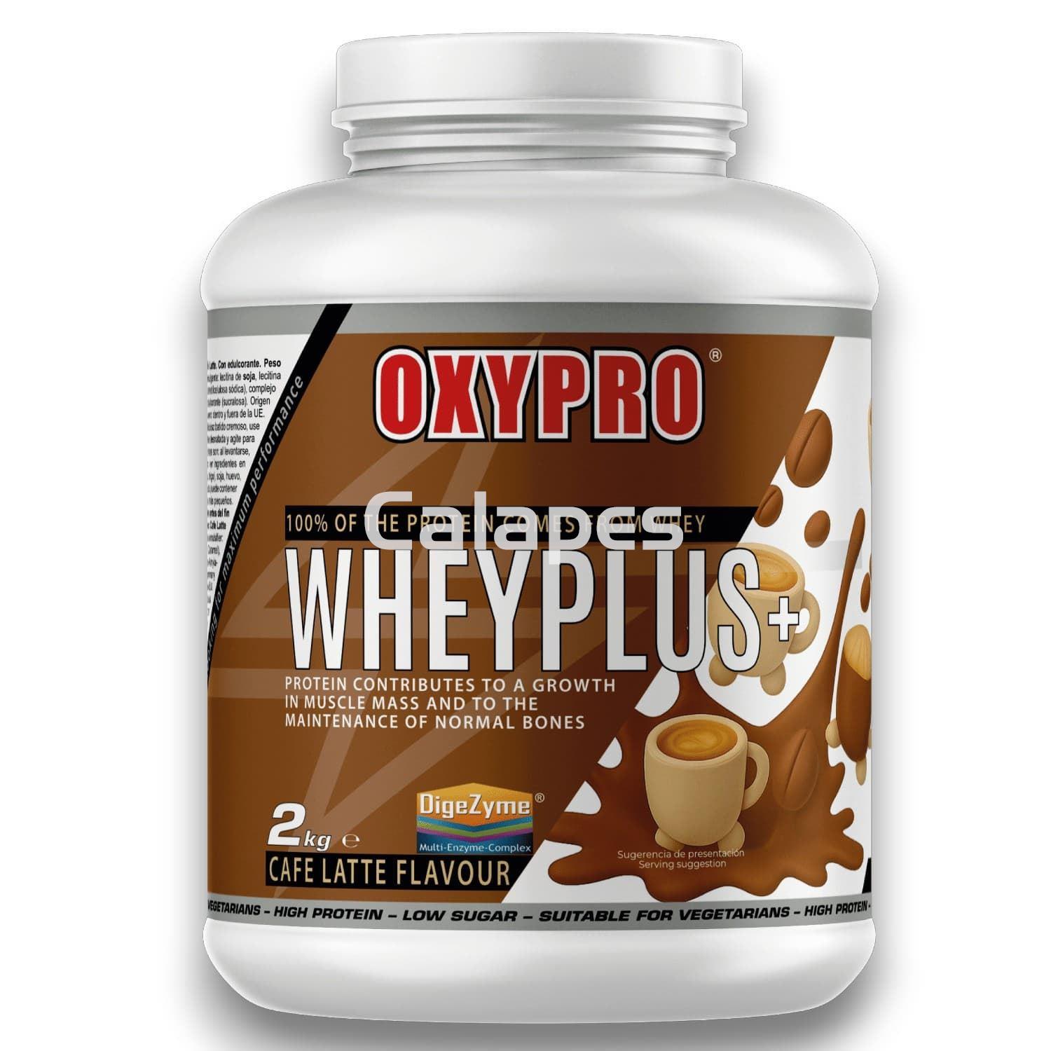 Oxypro WHEYPLUS+ con DigeZyme 2kg Café latte - Imagen 1