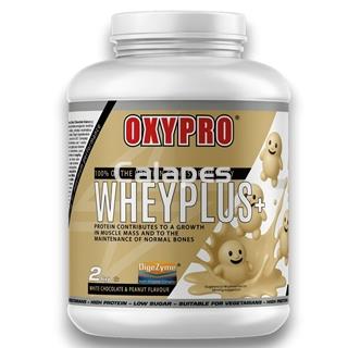 Oxypro WHEYPLUS+ con DigeZyme 2kg White chocolate & peanut - Imagen 1