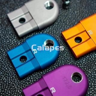 Potenciómetro SRM Origin Road PM9, Cybrei Aero Chainrings, Aero Aluminium - Imagen 2