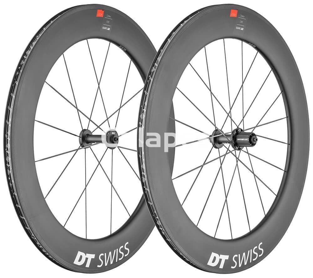 Ruedas DT Swiss ARC 1100 Dicut® Carbon 80 HG/XDR - Imagen 1