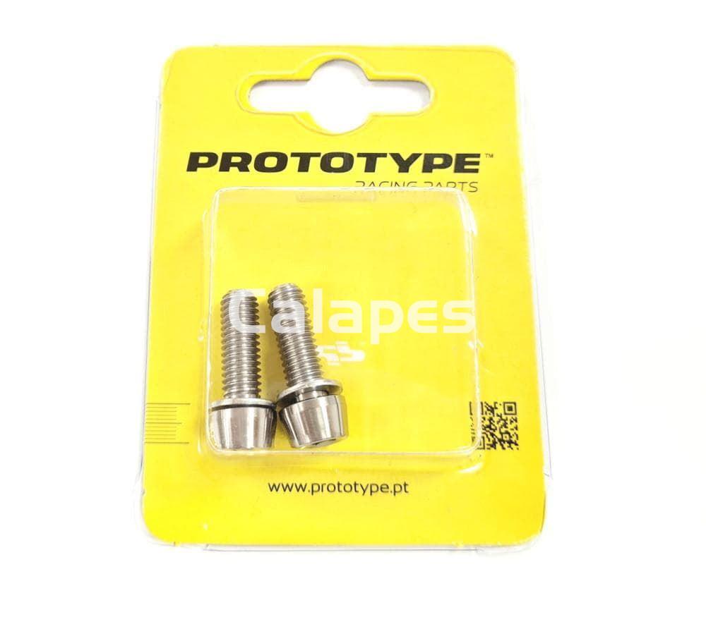 Tornillos de titanio para tija Prototype Physis M6 x 37/47mm - Imagen 1