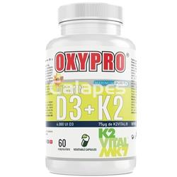 Vitamina D3 + K2VITAL MK7 60 cápsulas vegetales - Imagen 1