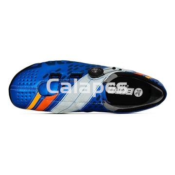 Zapatillas Bont Helix Metallic Blue / White - Imagen 2