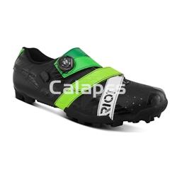 Zapatillas Bont Riot MTB+ Black-Green - Imagen 1
