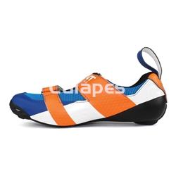 Zapatillas Bont Riot TR+ Midnight/Mega Crimson - Imagen 2